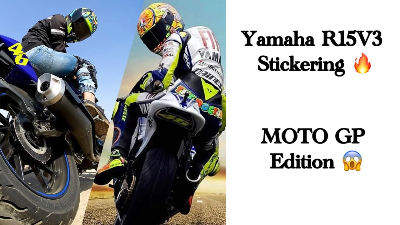 R15V3 Stickering Modification 🔥MOTO GP🔥