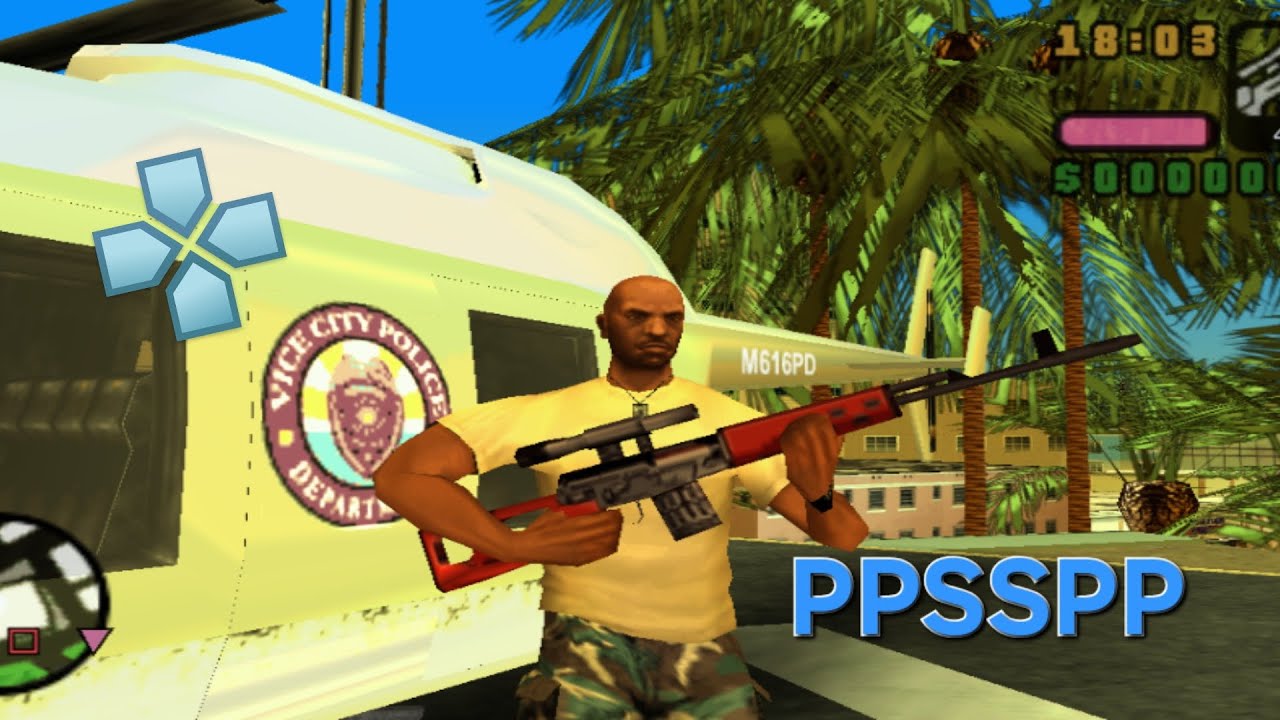 Como pegar o helicóptero no GTA Vice City Stories - PSP 