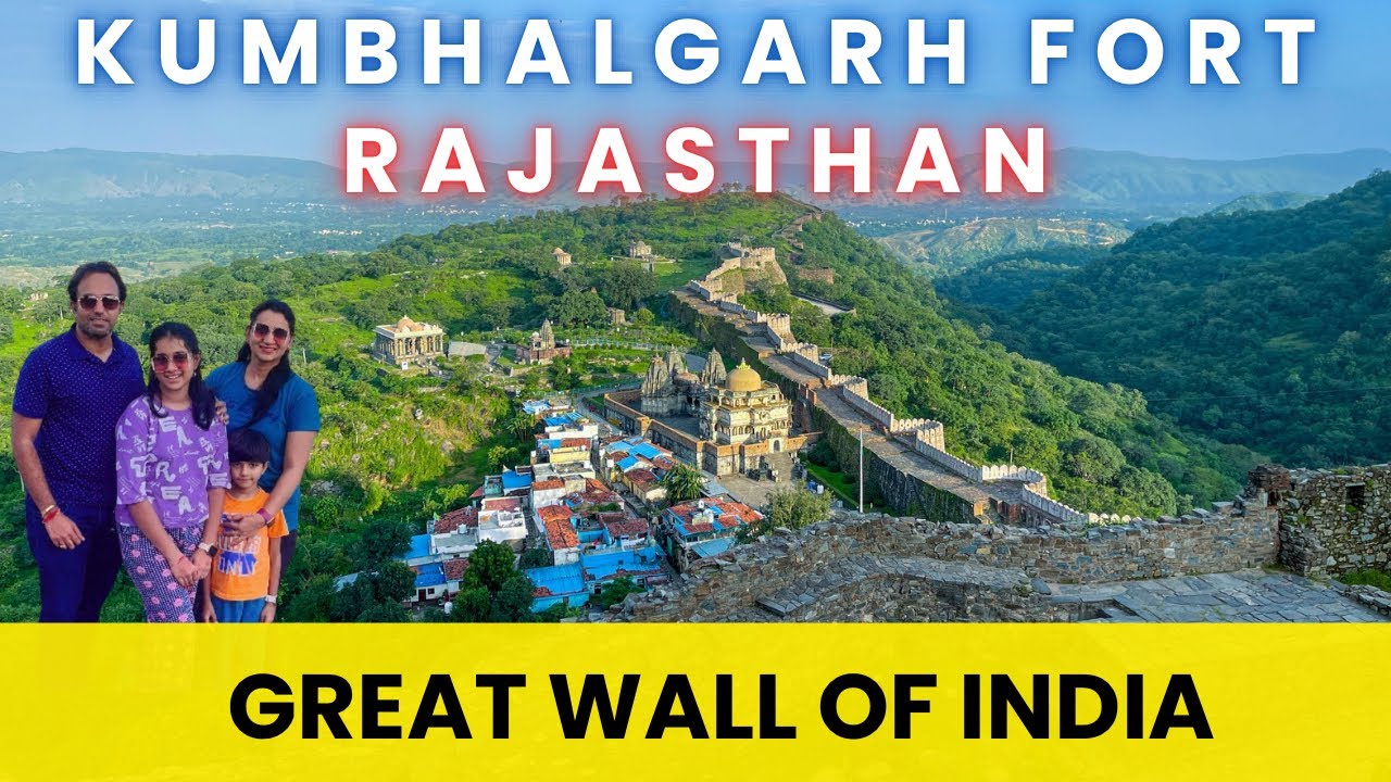 GREAT WALL OF INDIA ॥ KUMBHALGARH FORT ॥ कुम्भलगढ़ का अजेय किला ॥ Enjoying Gadhavi Family ॥