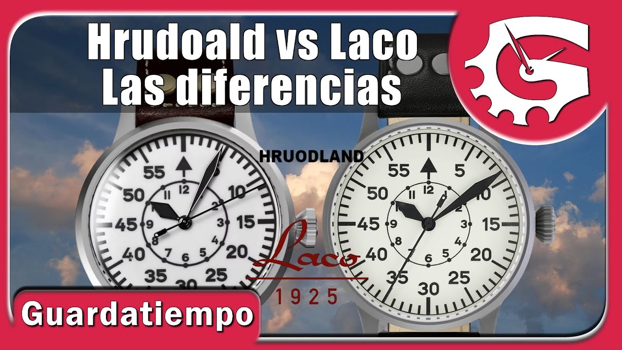 RELOJ CARO contra RELOJ BARATO: Hruodland Pilot vs Laco Flieger Original (Las diferencias)