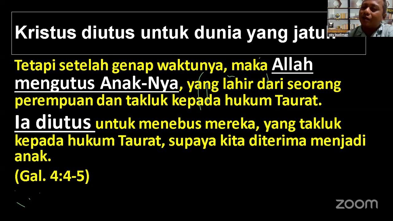 Ev. Oki Budiman, M.Th : Panggilan Allah Sebagai Panggilan Istimewa (Matius 4:12-23)