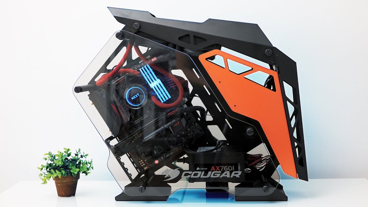 Is Cougar's Conquer the COOLEST Open-Style PC Case Yet?