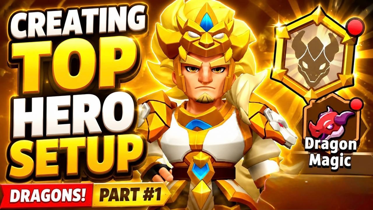 ARCHERO: CREATING TOP SETUP HERO 2026! DRAGONS! PART #1