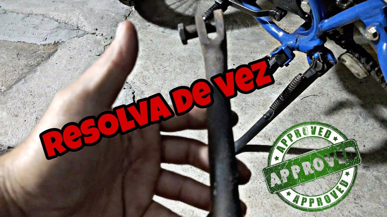 Moto muito deitada ou muito em pé veja como resolver