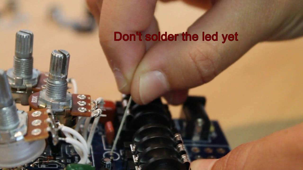 How to build a DIY Effect Pedal kit