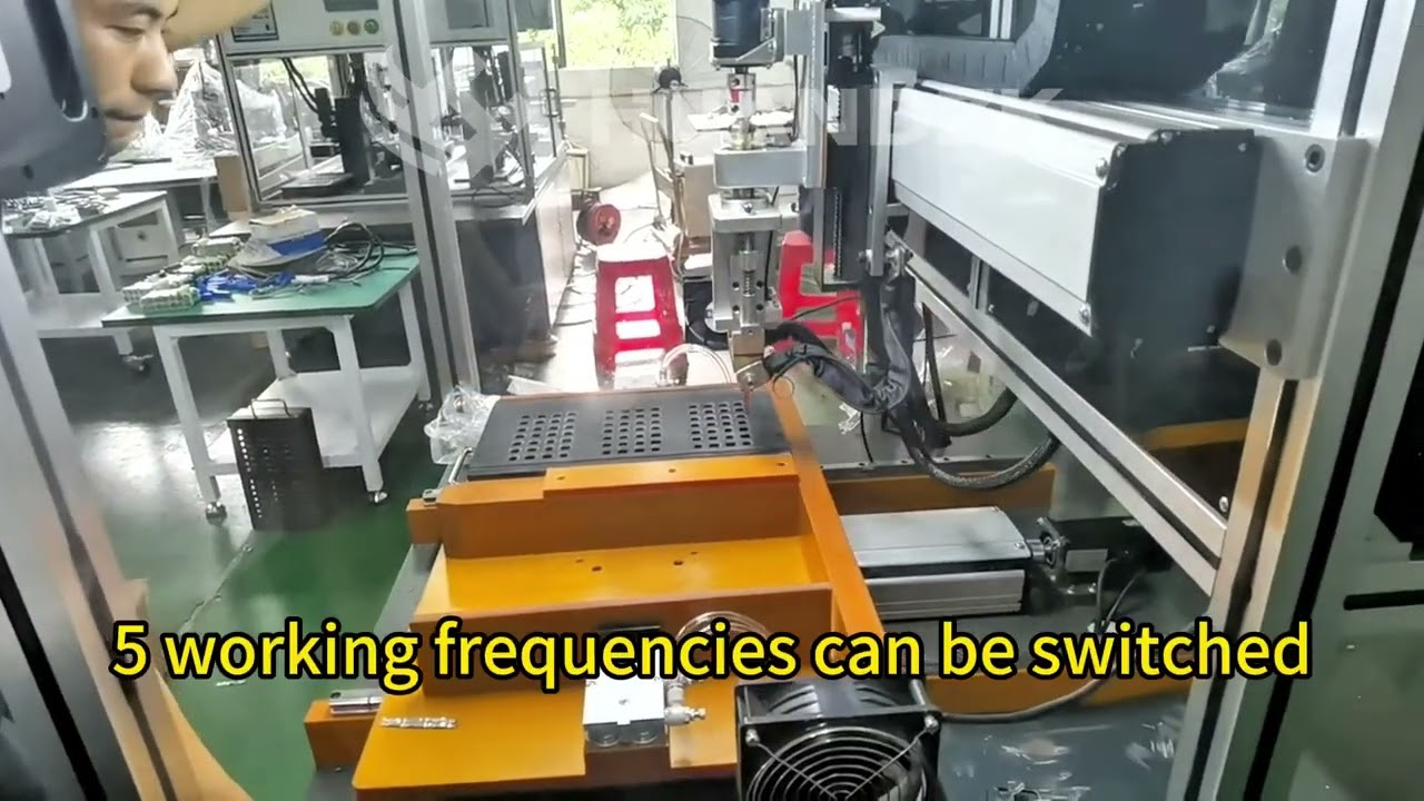 16850 Battery automatic welding, battery spot welder,spot welding machine #battery #weldingmachine