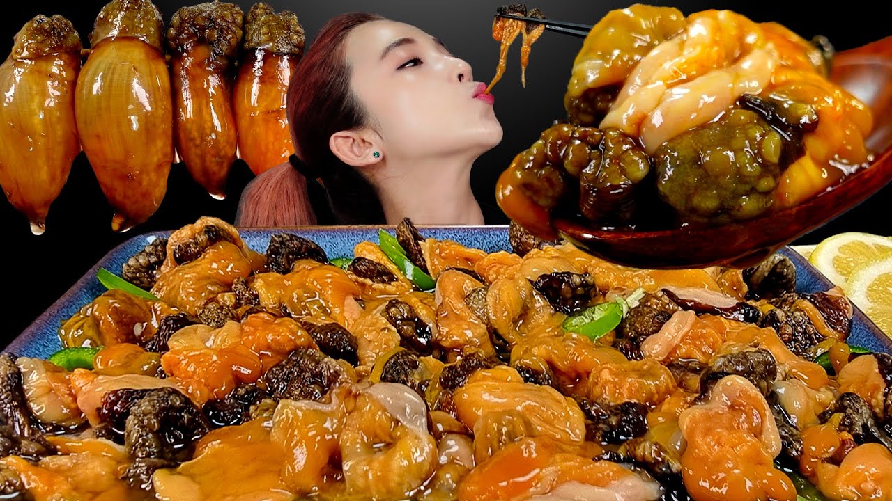 [Mukbang]🌼향긋한 미더덕회 먹방!😋영양가득한 바다의 더덕! 미더덕💕👍Raw Water Sea Squirt Korean Seafood Sashimi ASMR| 쎄미