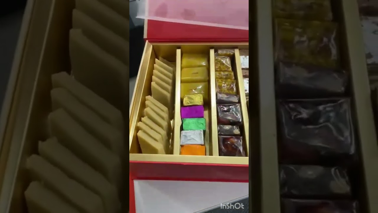 Diwali gift from husband's office #IVY #Office #diwalihamper #Diwaligift #Sweets #crackers #Empolyee