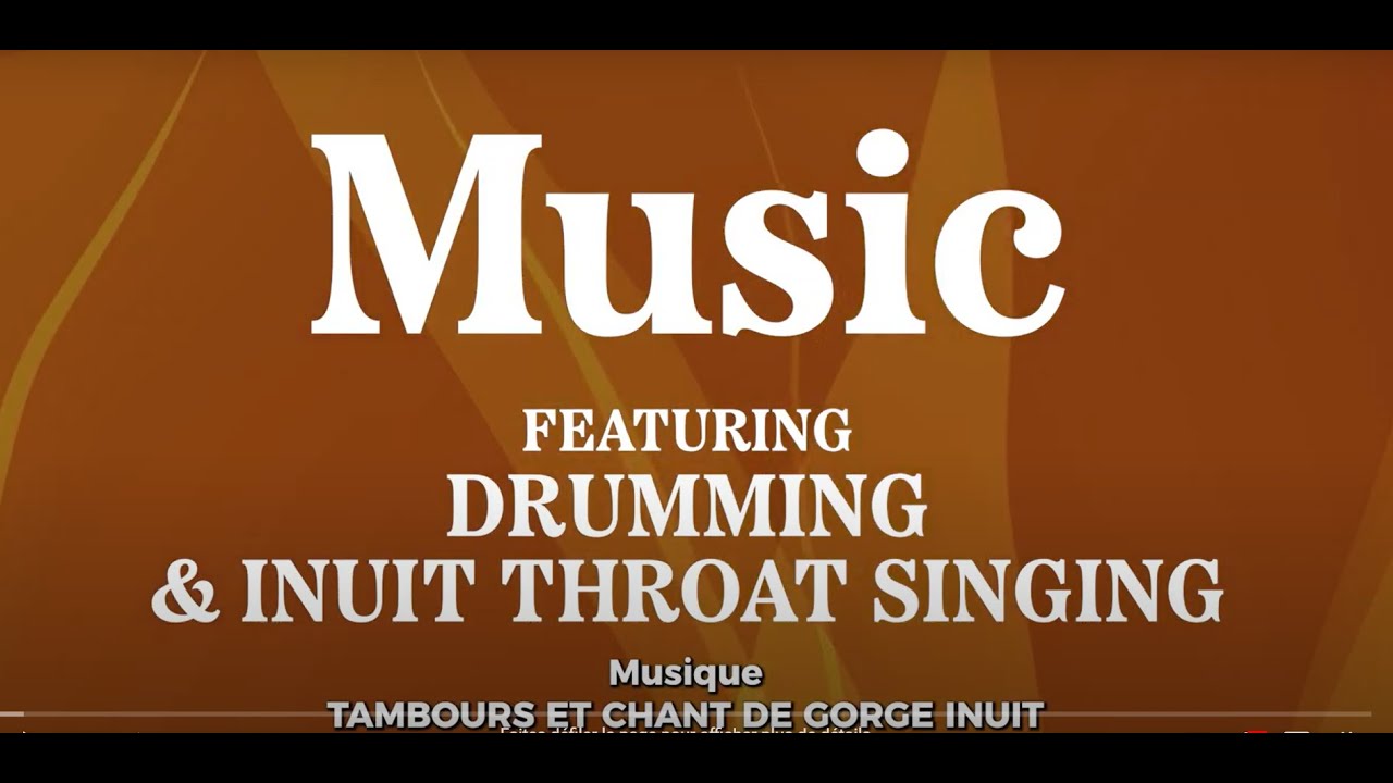 Musique : TAMBOURS ET CHANT DE GORGE INUIT