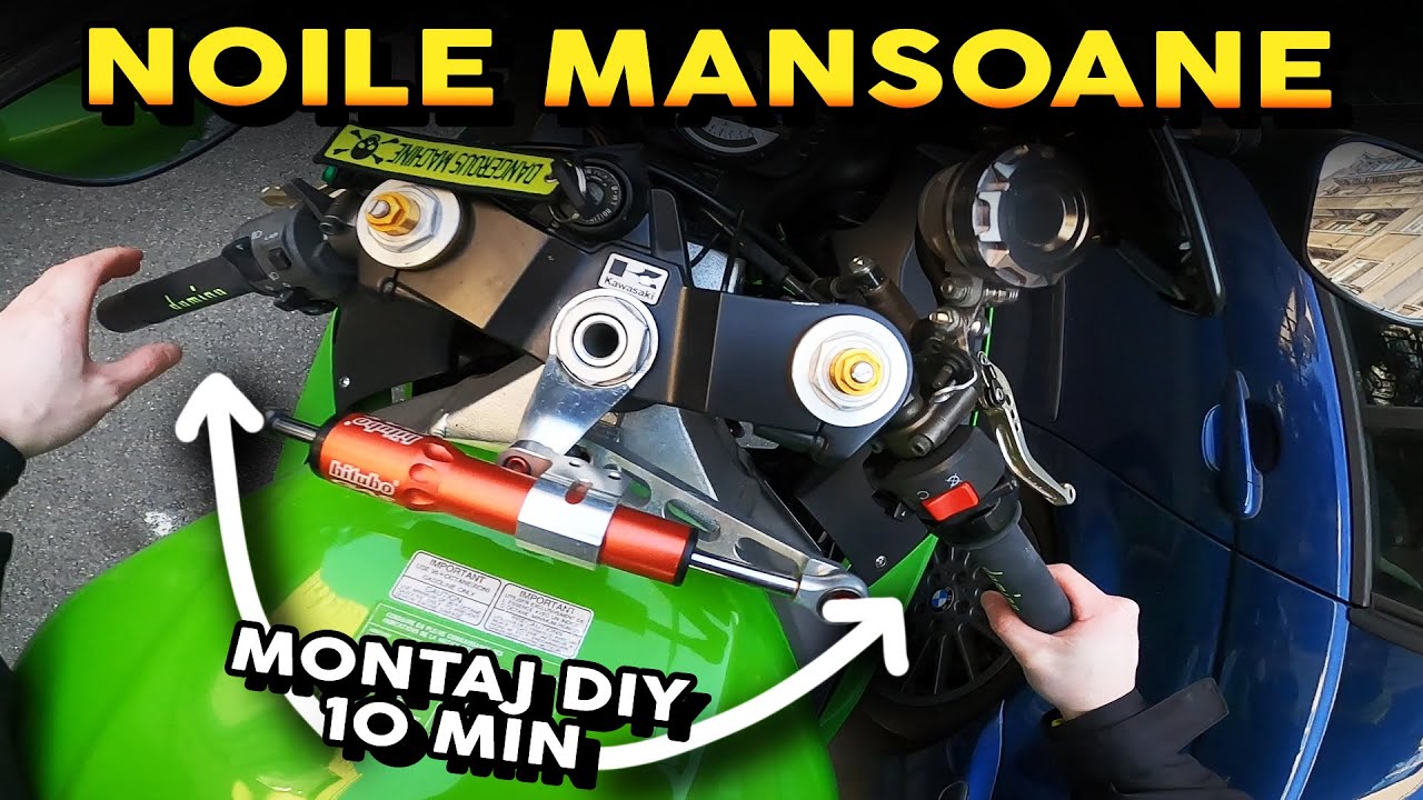 AM SCHIMBAT MANȘOANELE PE GRATIS &Icirc;N 10 MINUTE ★ KAWASAKI NINJA 636