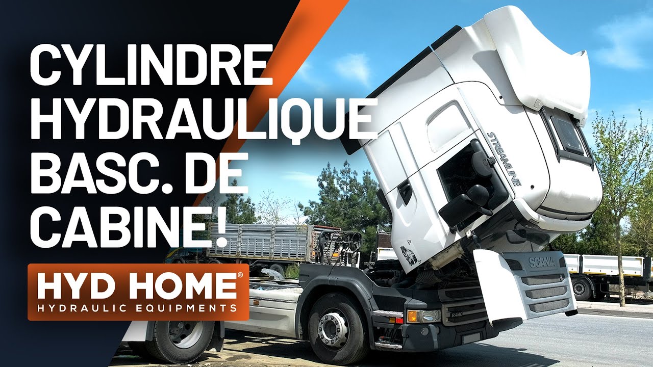 CYLINDRE HYDRAULIQUE BASCULEMENT DE CABINE