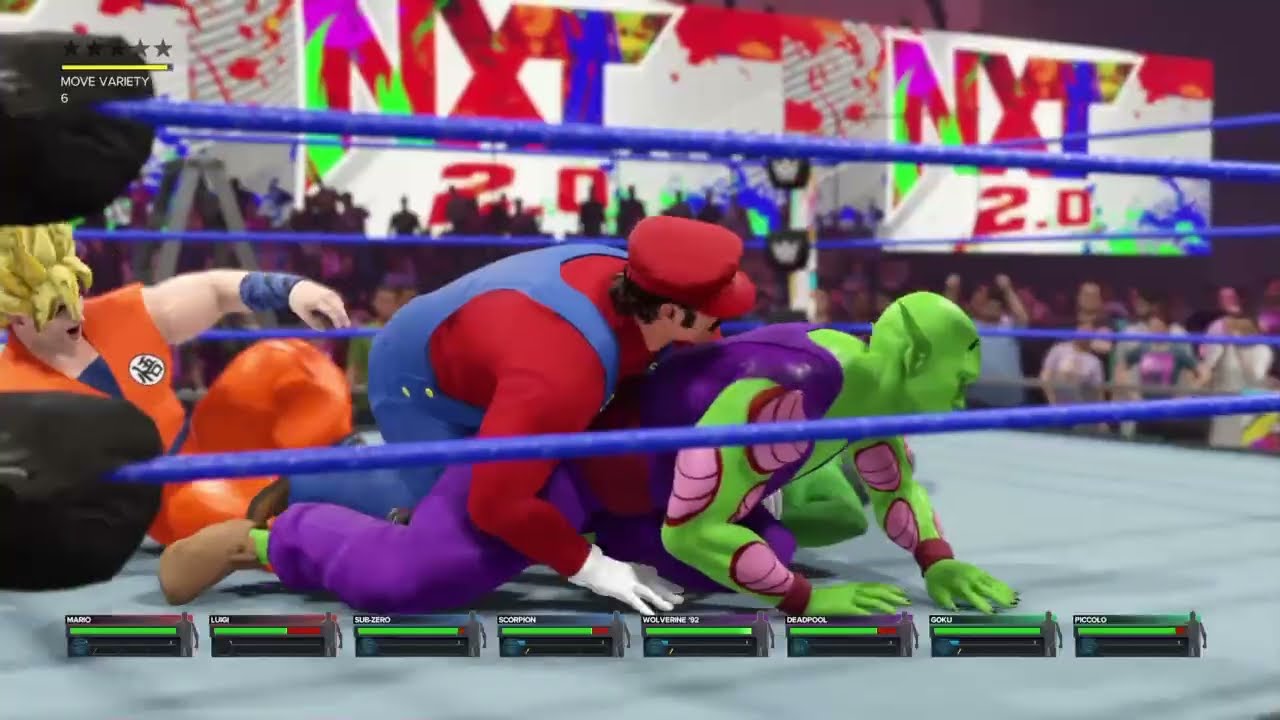 WWE 2K23: The 4-Way Tag Team Ladder Match...under 2 minutes?