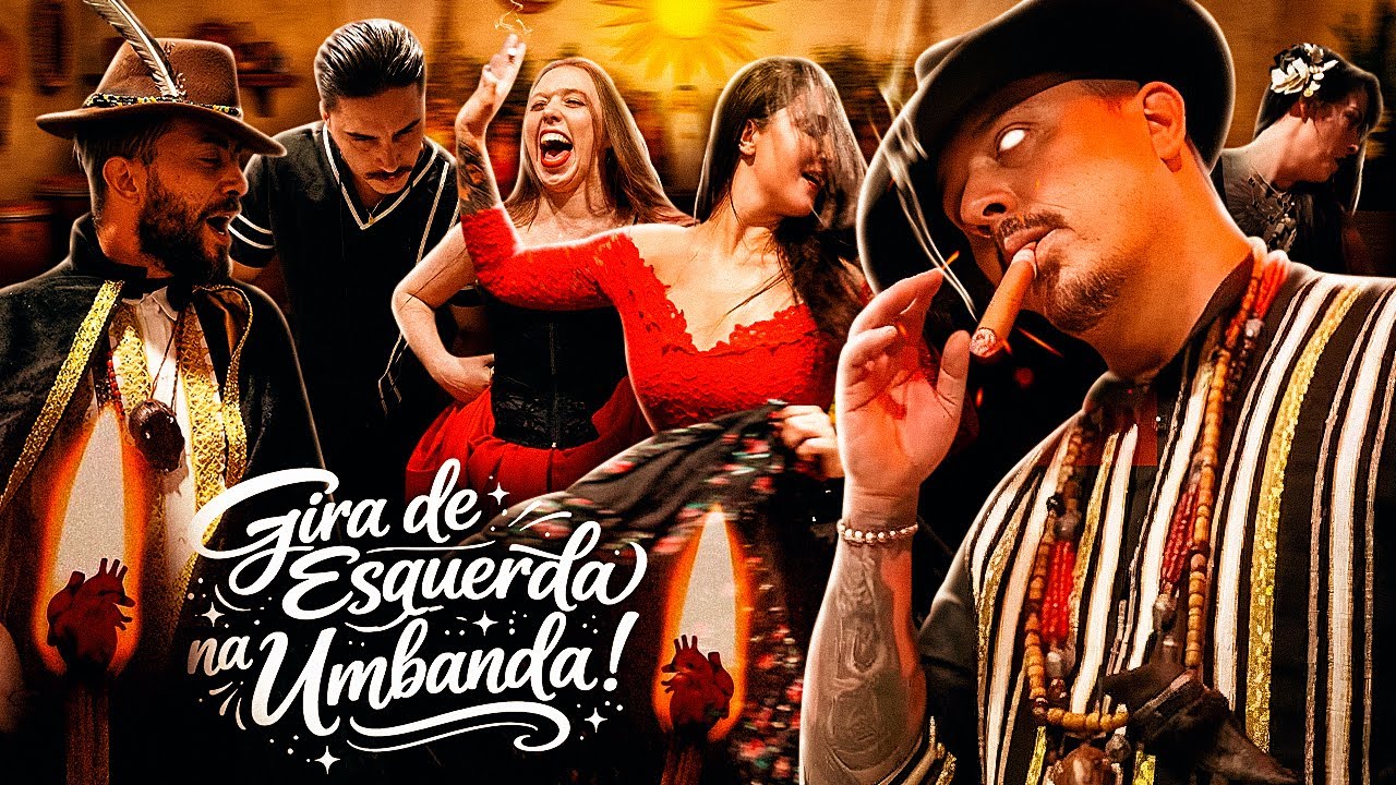 🎩🗝️Impressionante GIRA de ESQUERDA na UMBANDA com EXU MARABÔ e POMBAGIRA 7 SAIAS 💃🔥 | Episódio #22