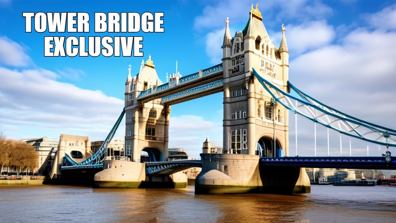 Tower bridge LONDON tour 🇬🇧- HDR 4K -2024