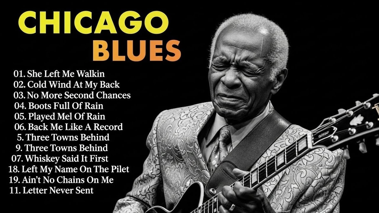 Late Night Chicago Blues Guitar | Relaxing Blues Vibes