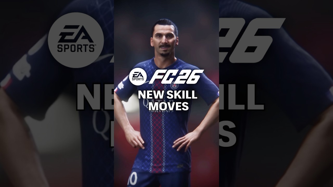 Controls for ALL NEW FC26 Skill Moves! 🎮🤩#eafc #fc26 #eafc26 #fut #football #shorts