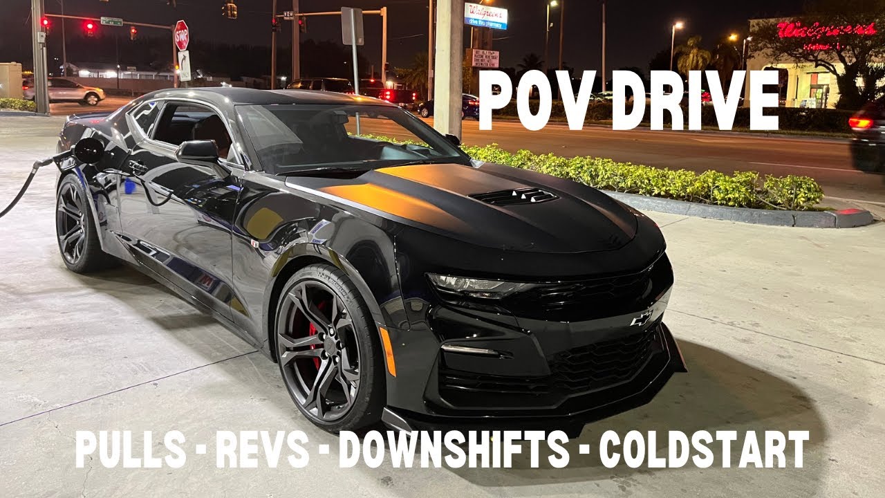 NIGHT POV | CAMARO SS | INSANELY LOUD