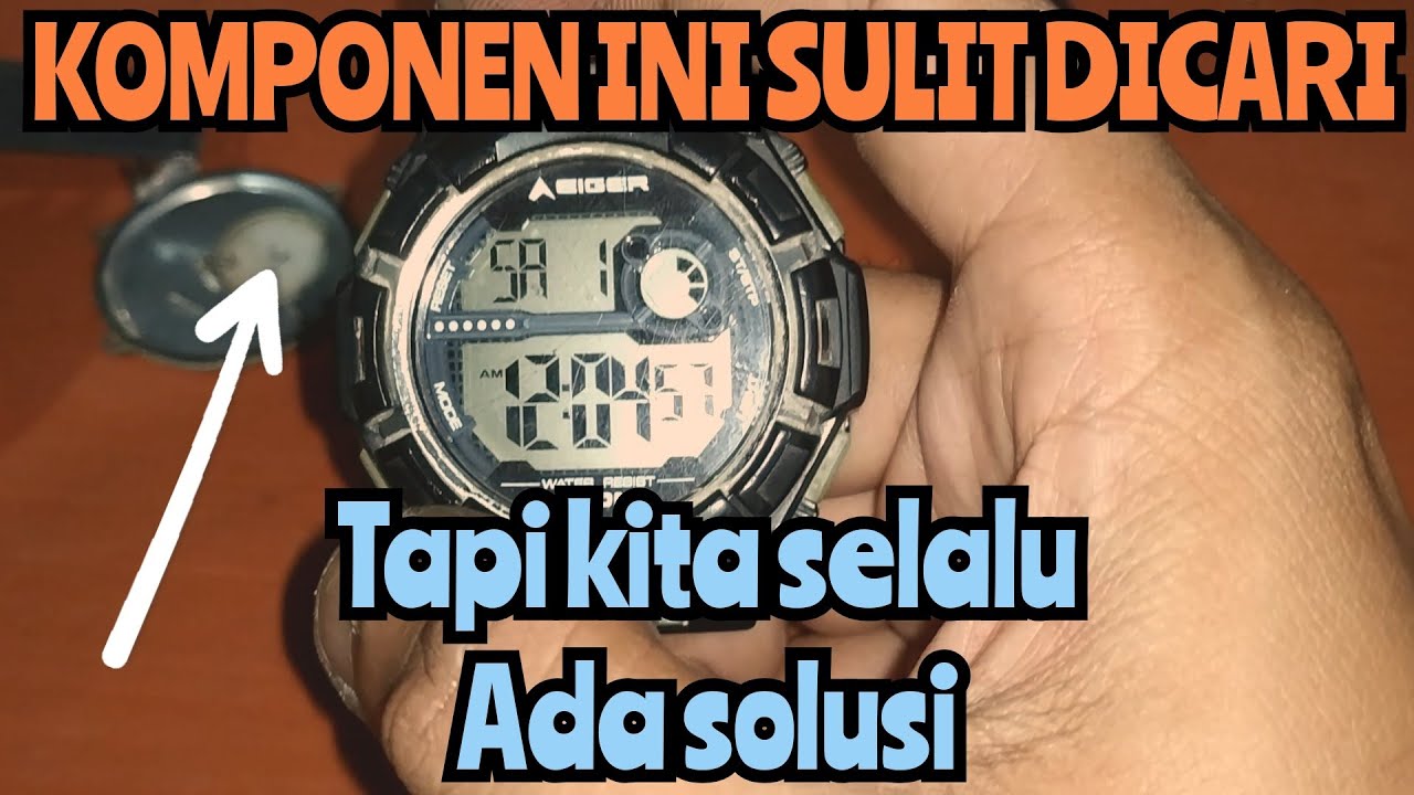 Jam tangan gonta ganti batre, nyala sebentar lalu mati lagi.