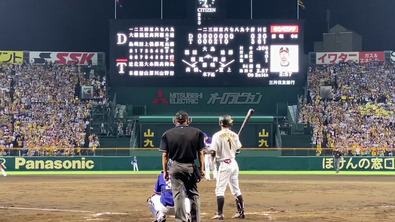 【貴重映像】鳥谷敬 阪神での甲子園最後の打席 バックネット裏 全球ハイライト
