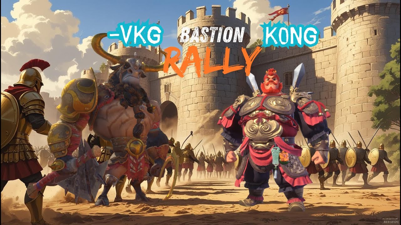 SoS5 - Lei Kuan & Kuma Bastion Rally vs KoNG - Call of Dragons