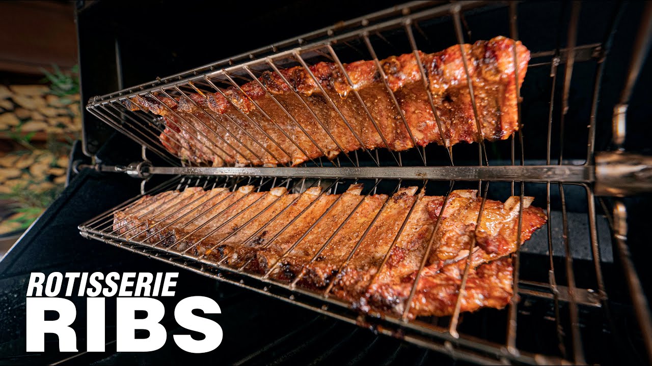 How to make incredible ROTISSERIE Ribs with KIMCHI BBQ sauce