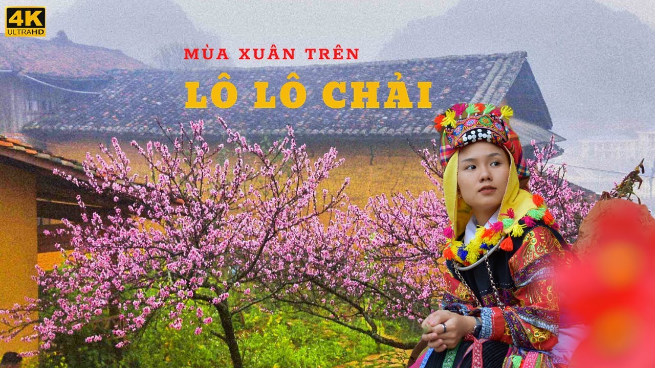 LÔ LÔ CHẢI - HÀ GIANG #2 : mùa hoa đào ở Lô Lô Chải