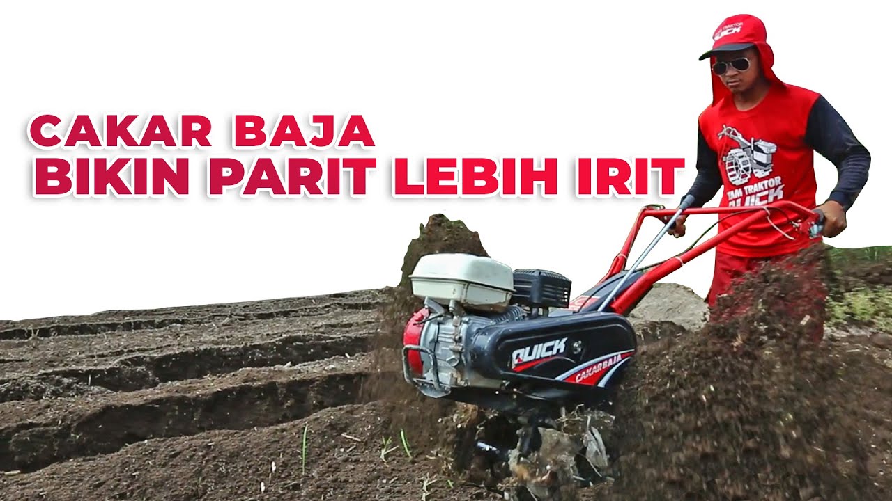 BIKIN PARIT LEBIH IRIT? INI RAHASIANYA | CULTIVATOR QUICK CAKAR BAJA