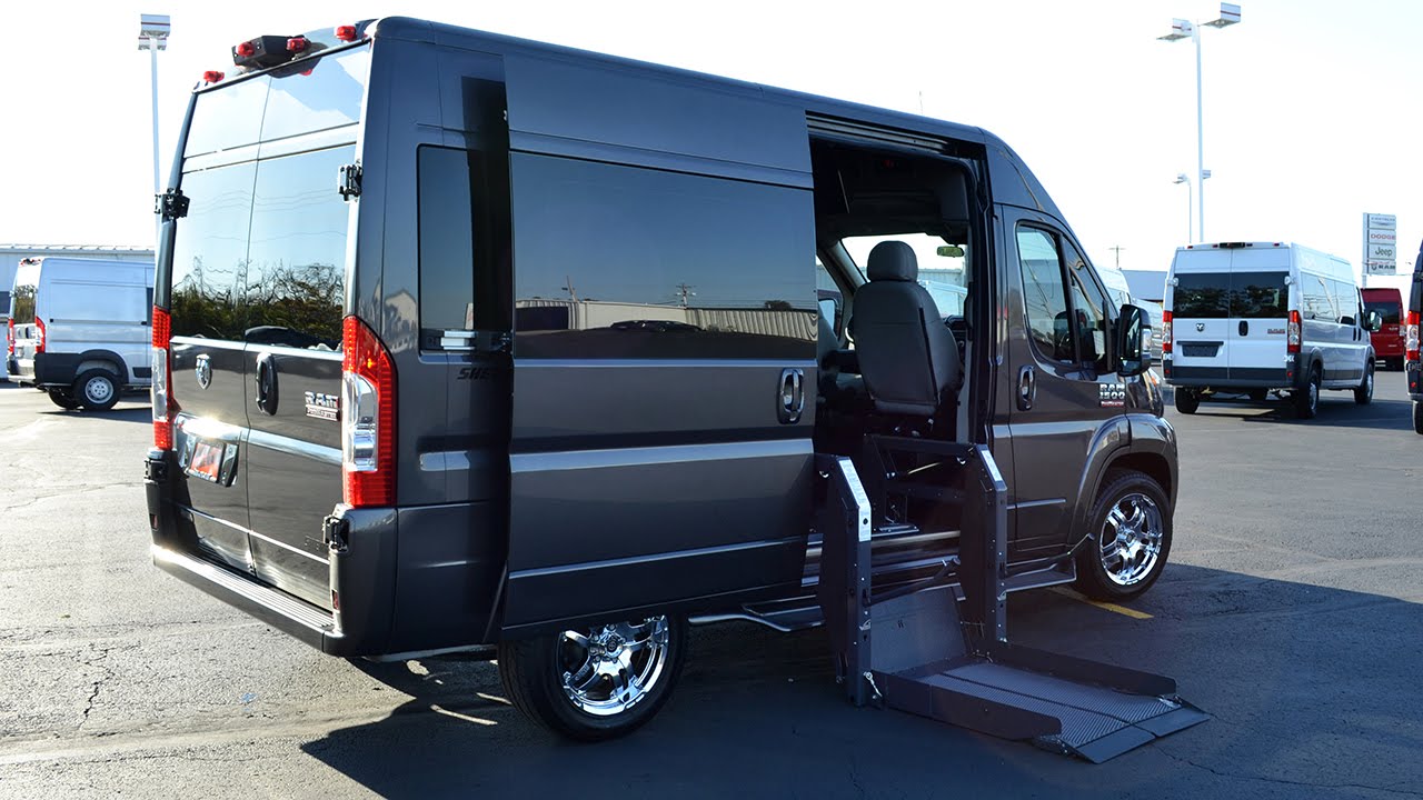 2015 RAM ProMaster Mobility Conversion Van | Paul Sherry Conversion Vans