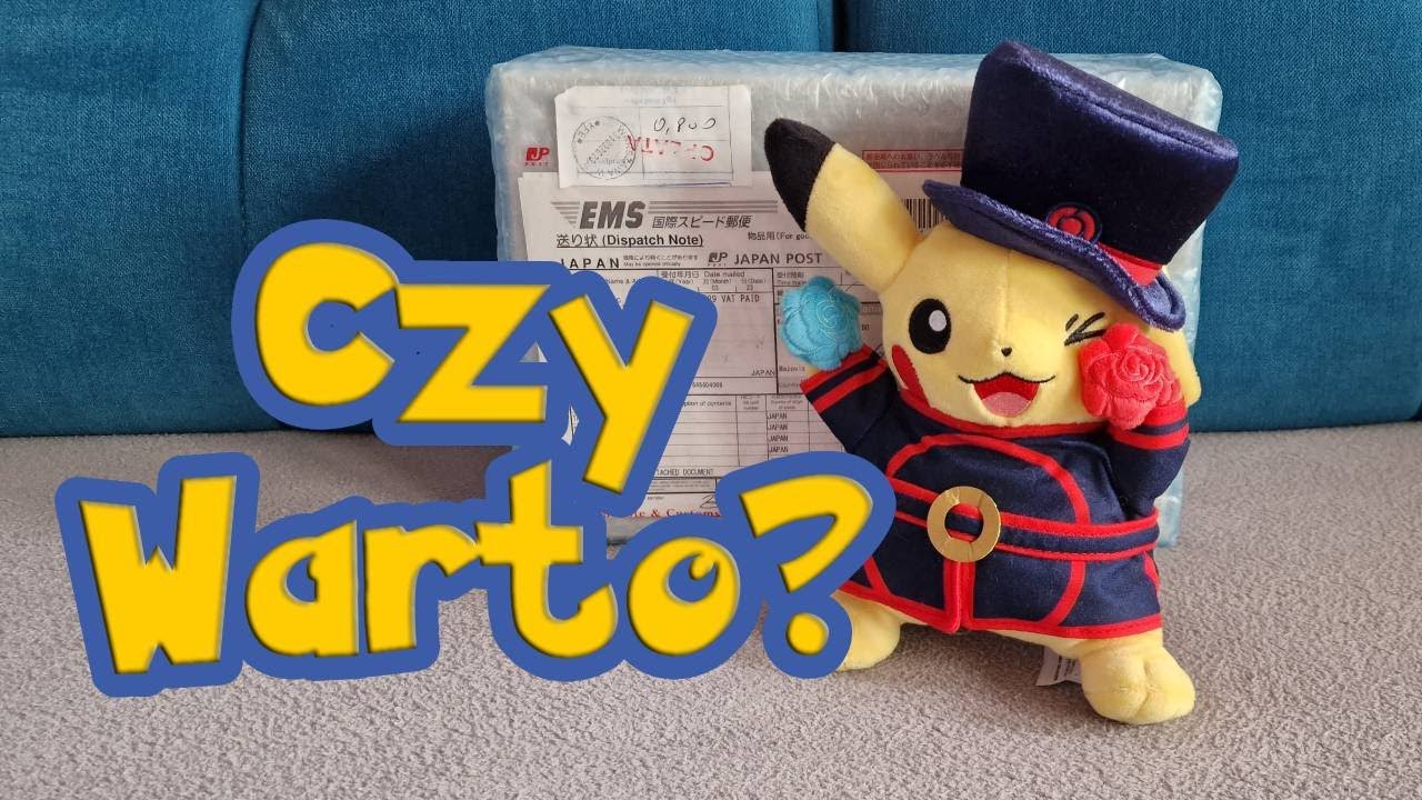 Czy OPŁACA SIĘ zamawiać z Japonii? Paczka prosto z Pokémon Center!