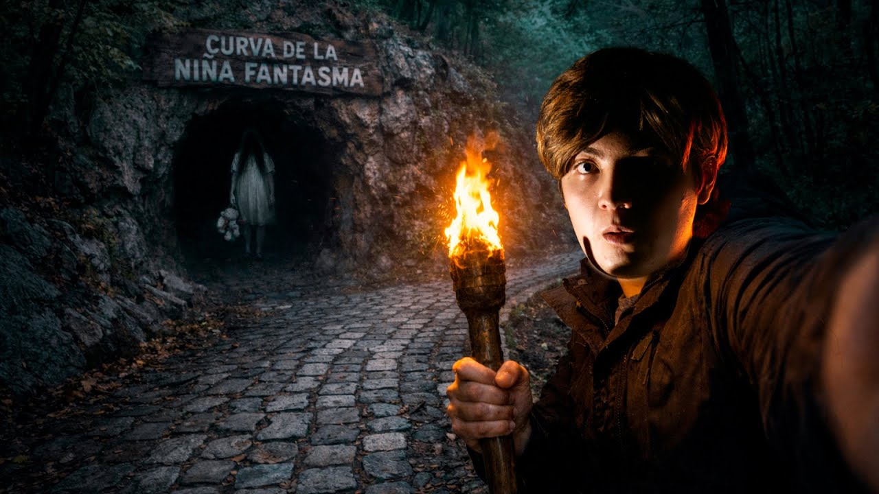 Se nos APARECIO la N1Ñ4 FANTASMA de la barranca