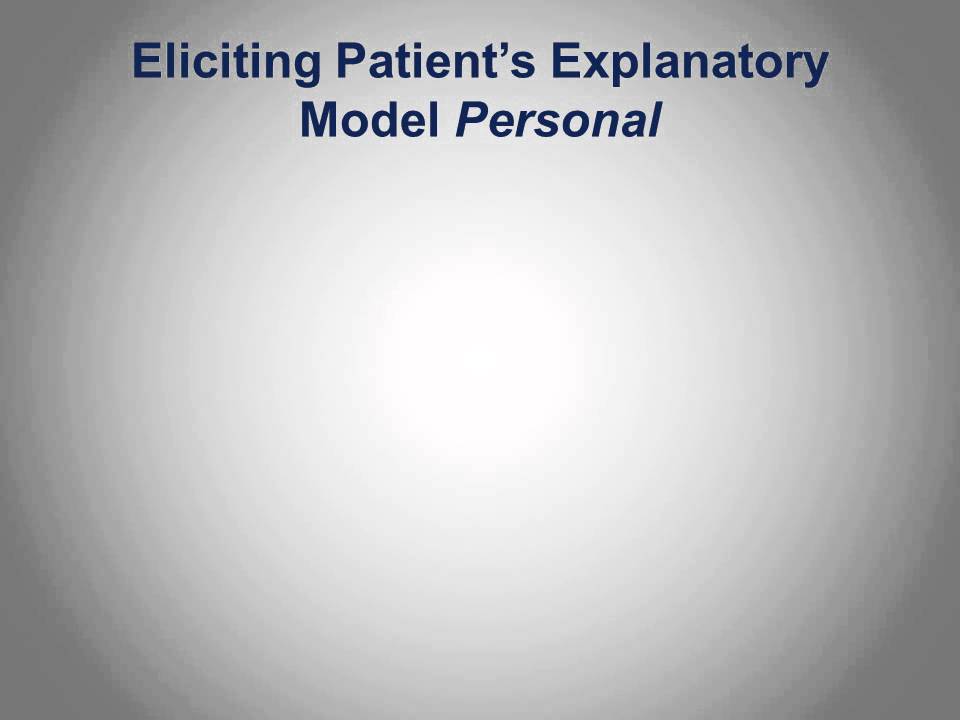 Explanatory Model part 2