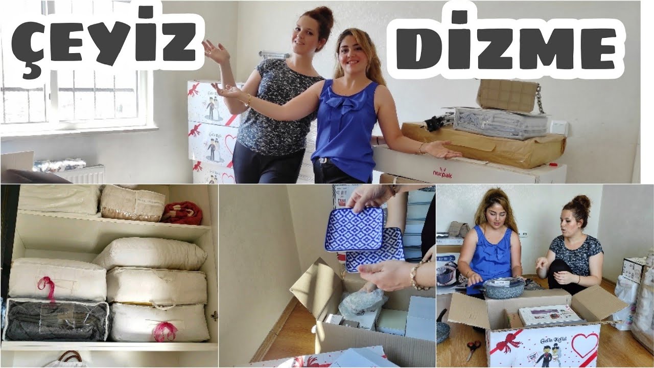 VLOG | ÇEYİZ SERME | ÇEYİZ YERLEŞTİRME🤍NEYİ NEREDEN ALDI ? karaca, madame coco, porland, paşabahçe