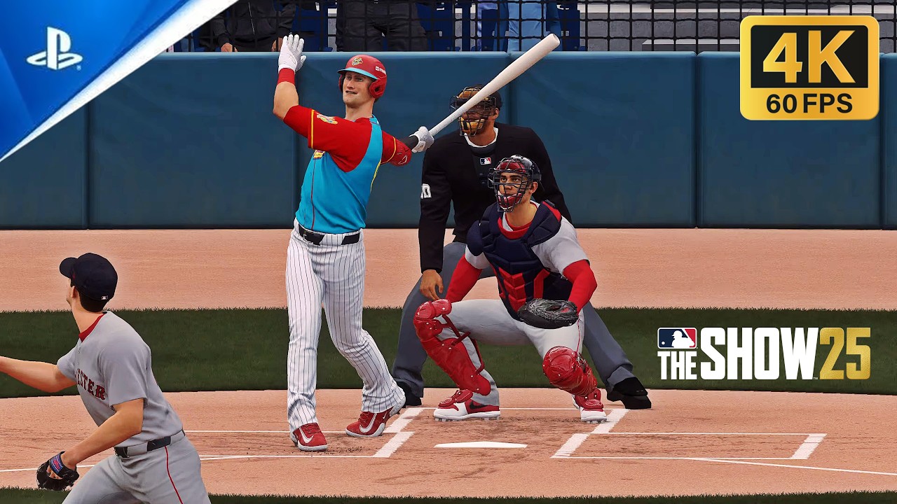 MLB The Show 25 (PS5) 4K Gameplay: A Walk-off in Style