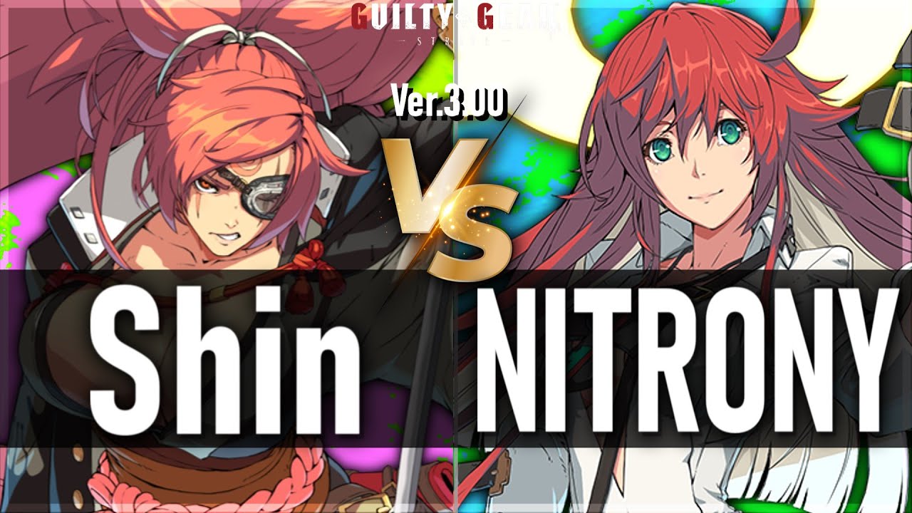 GGST ▶ Baiken (Shin) vs Jack-O (NITRONY) | Guilty Gear Strive