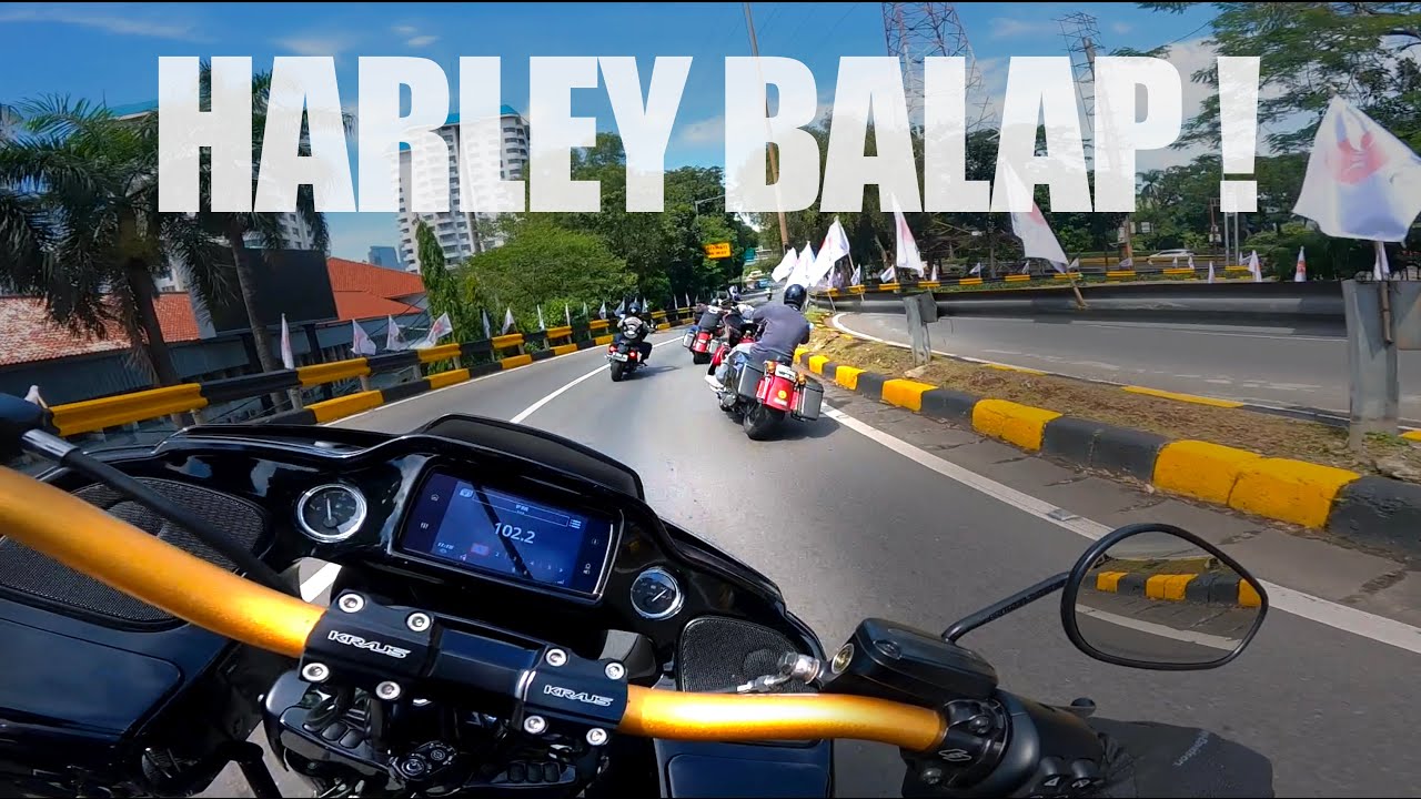 ROADGLIDE BALAP !!! - Semua Naik PERFORMANCE BAGGER