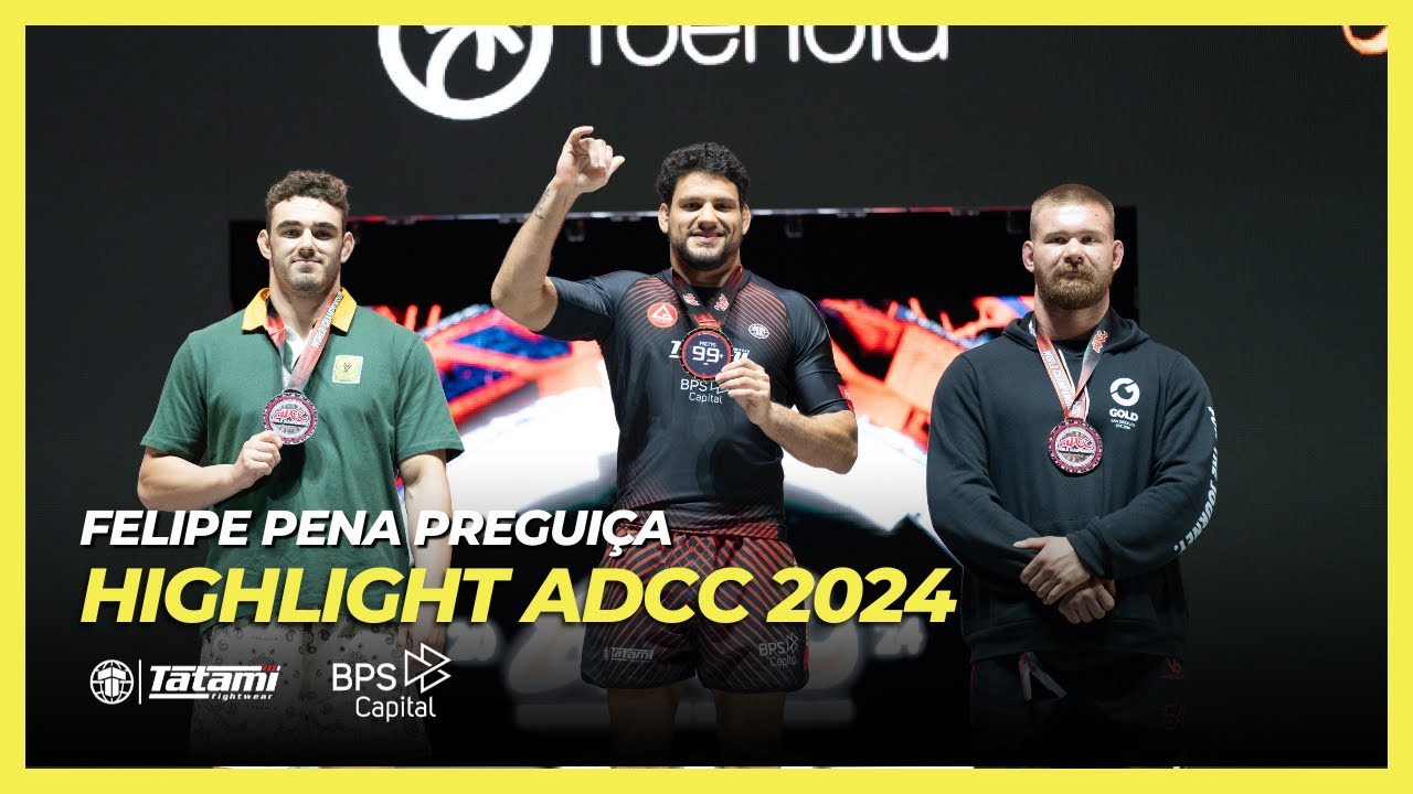 Felipe Pena Preguiça Highlight ADCC 2024