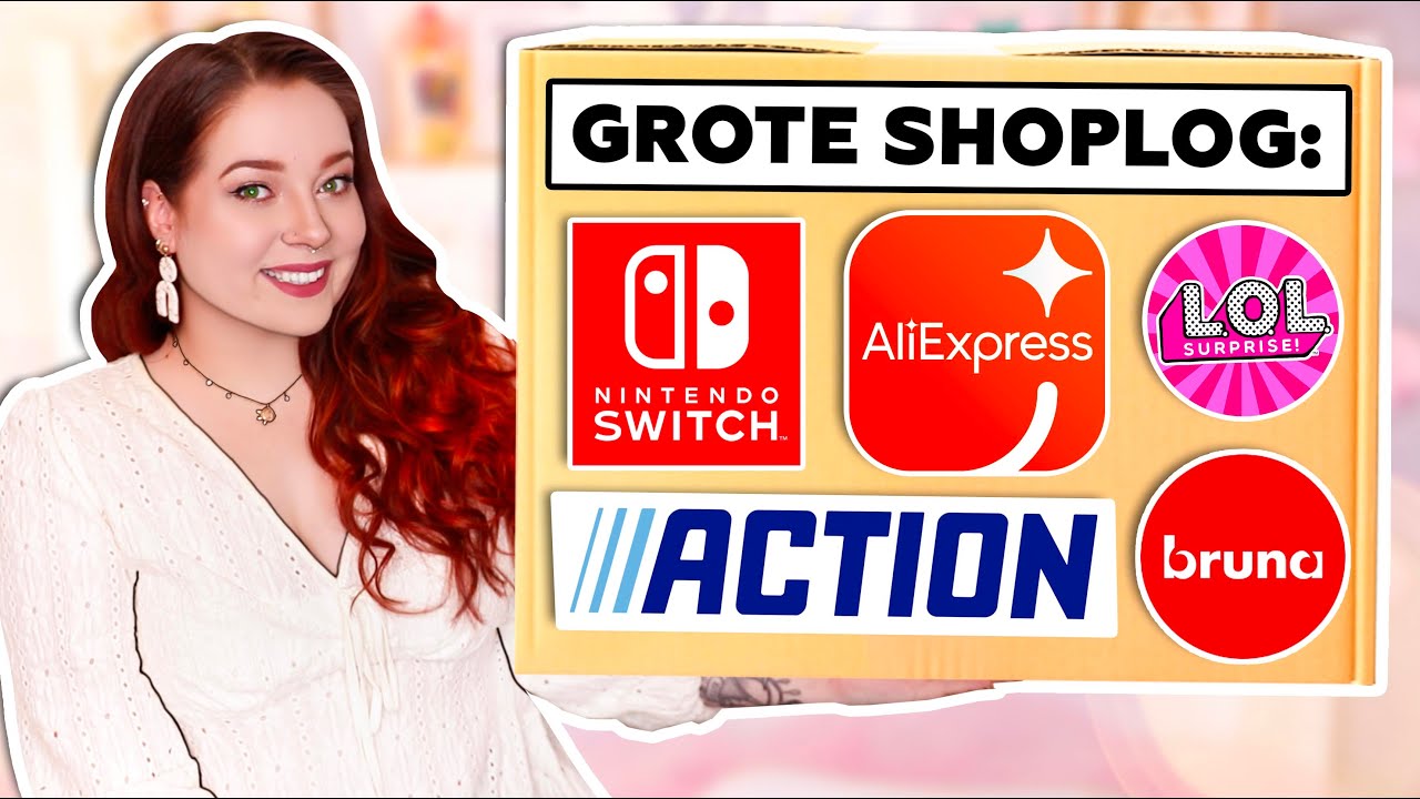 GROTE SHOPLOG: ALIEXPRESS, ACTION, BRUNA, NINTENDO SWITCH EN NOG VEEL MEER !! 🛍️✨