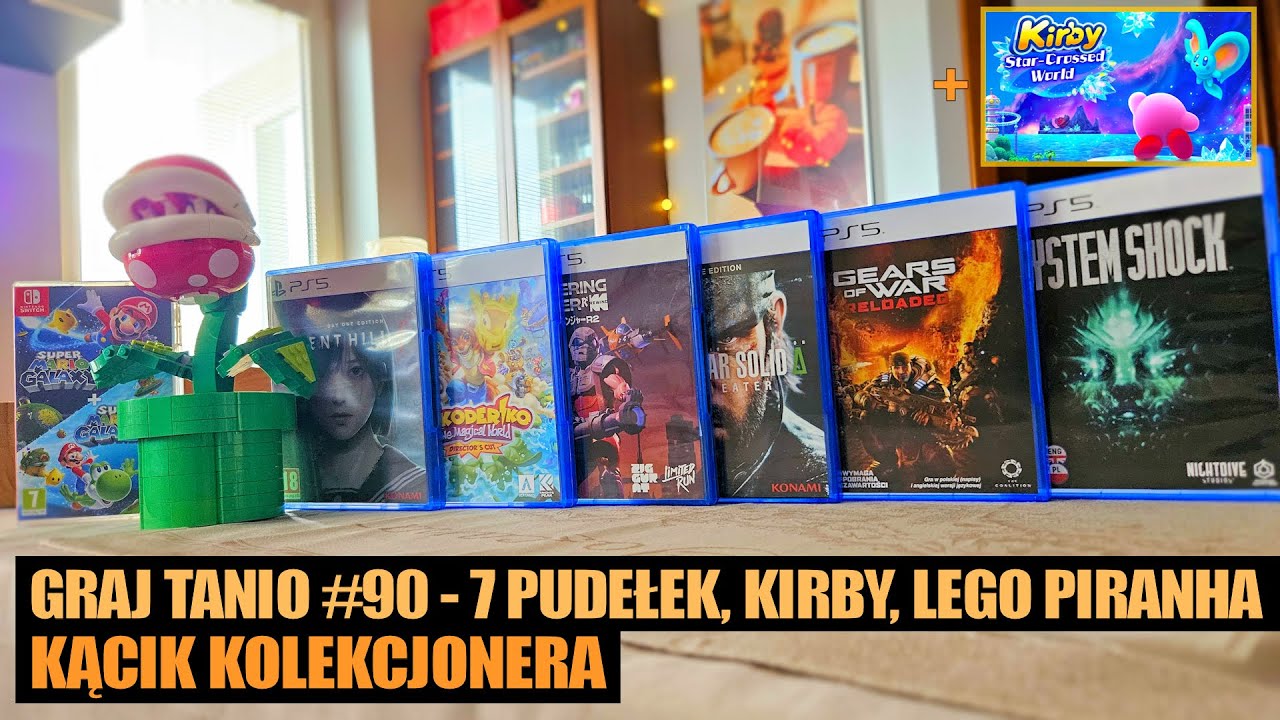 Kącik Kolekcjonera (GRAJ TANIO #90) - Mario Galaxy, Silent Hill F, MGS Delta oraz LEGO Piranha Plant