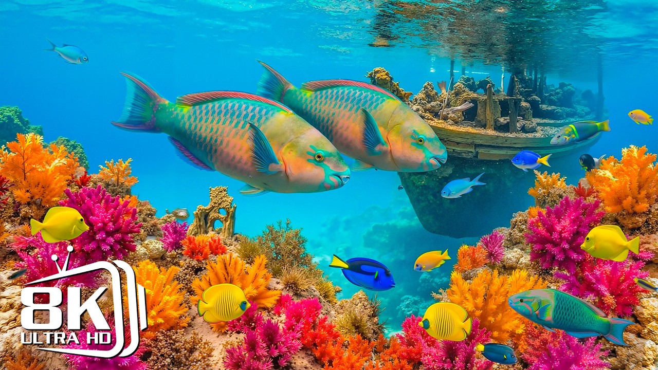 Underwater Wonders 8K — Experience the Best Aquarium & Beautiful Sea Animals in Ultra HD