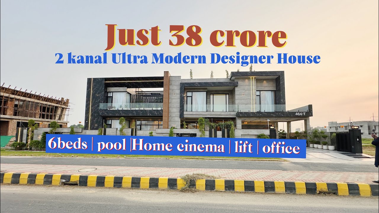 2 kanal Modern House for sale in DHA Lahore phase 8