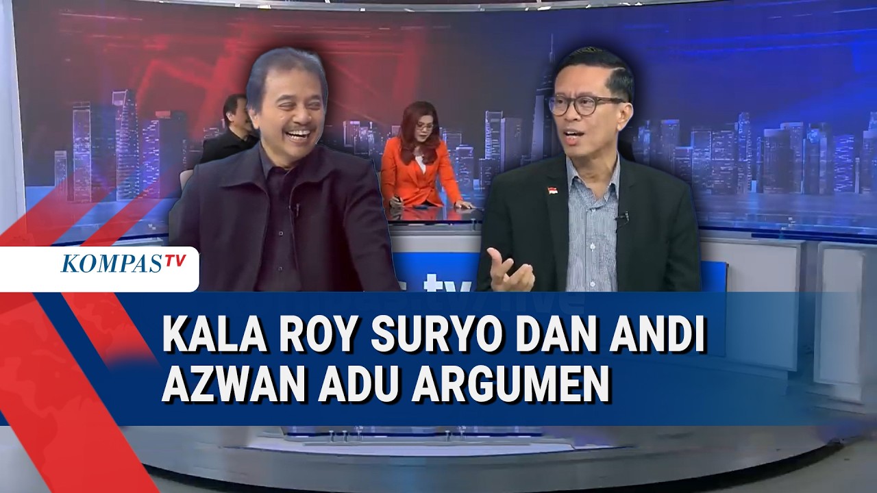 Sengit! Adu Argumen Roy Suryo dan Andi Azwan soal Saksi dan Bukti Kasus Ijazah Jokowi