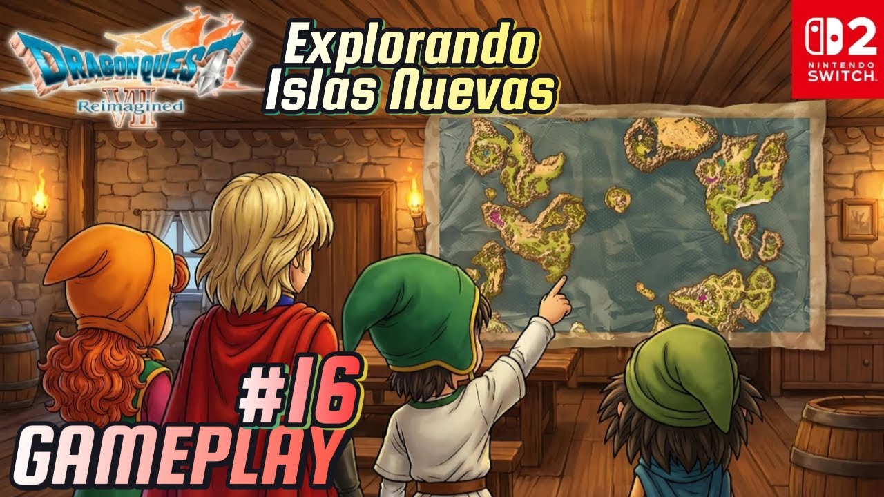 DRAGON QUEST VII Reimagined - Islas Nuevas- En Español Gameplay #16