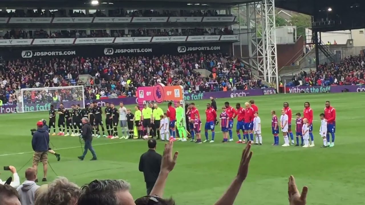 Crystal Palace 2-0 Bournemouth (FT) The Crystals the best cheerleaders in the premier league &