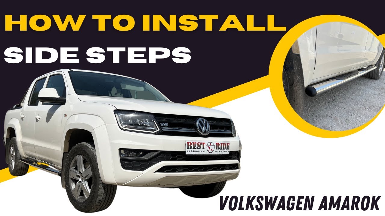 Cum se instaleaza Praguri Laterale pe Volkswagen Amarok