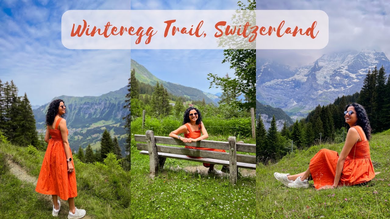 Most beautiful trail from Murren to Winteregg | Switzerland Vlog Day 5