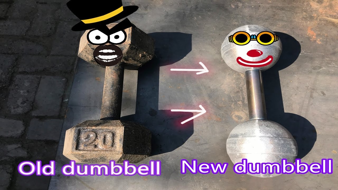 Fitness Essentials: how to make a new metal dumbbell