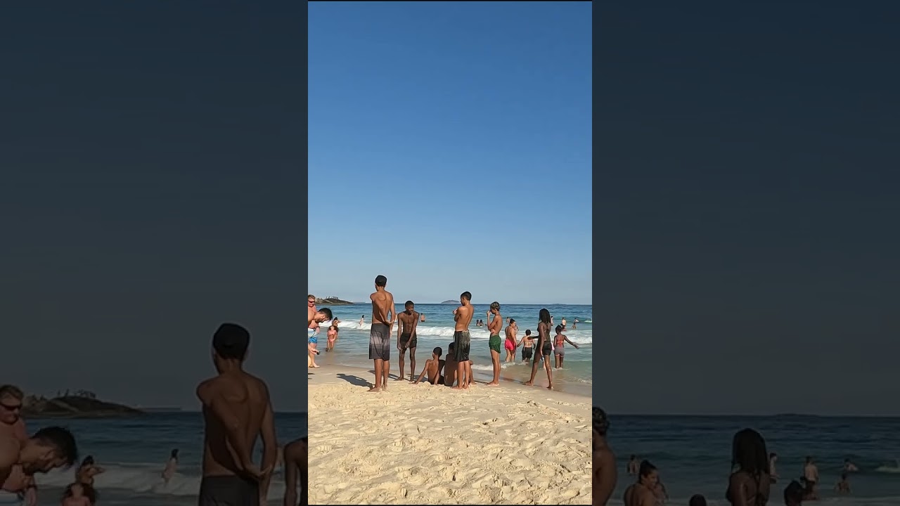 🇧🇷 Arpoador beach Brazil | beach walk 4K 🌴