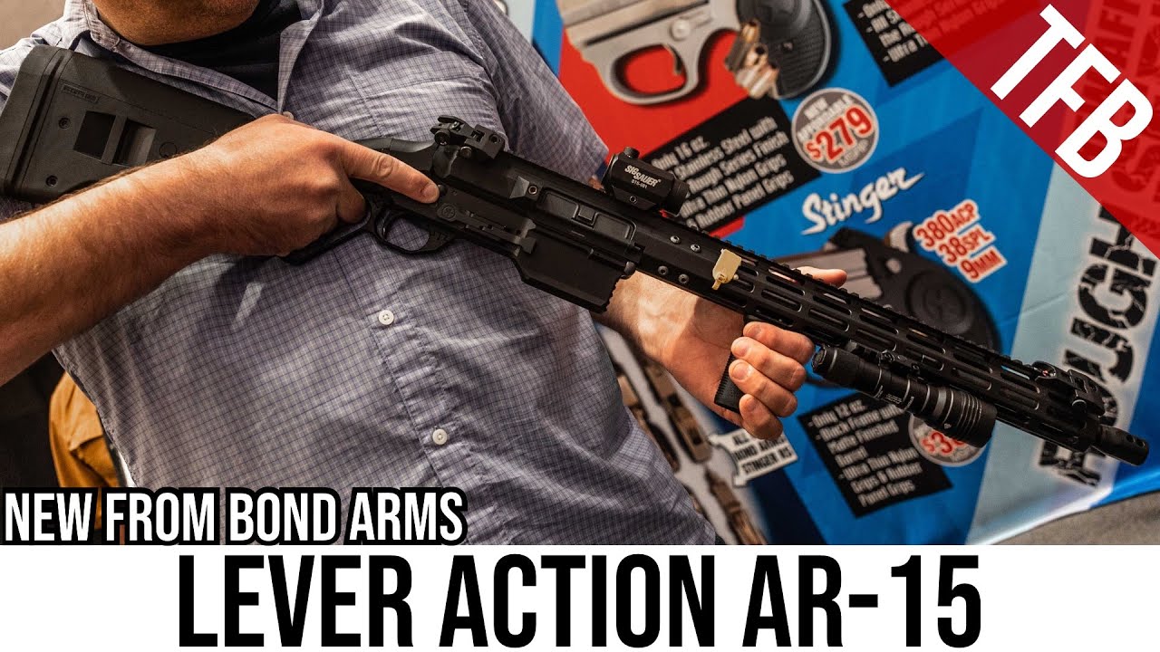 (На самом деле хорошая) AR-15 с рычажным механизмом!
