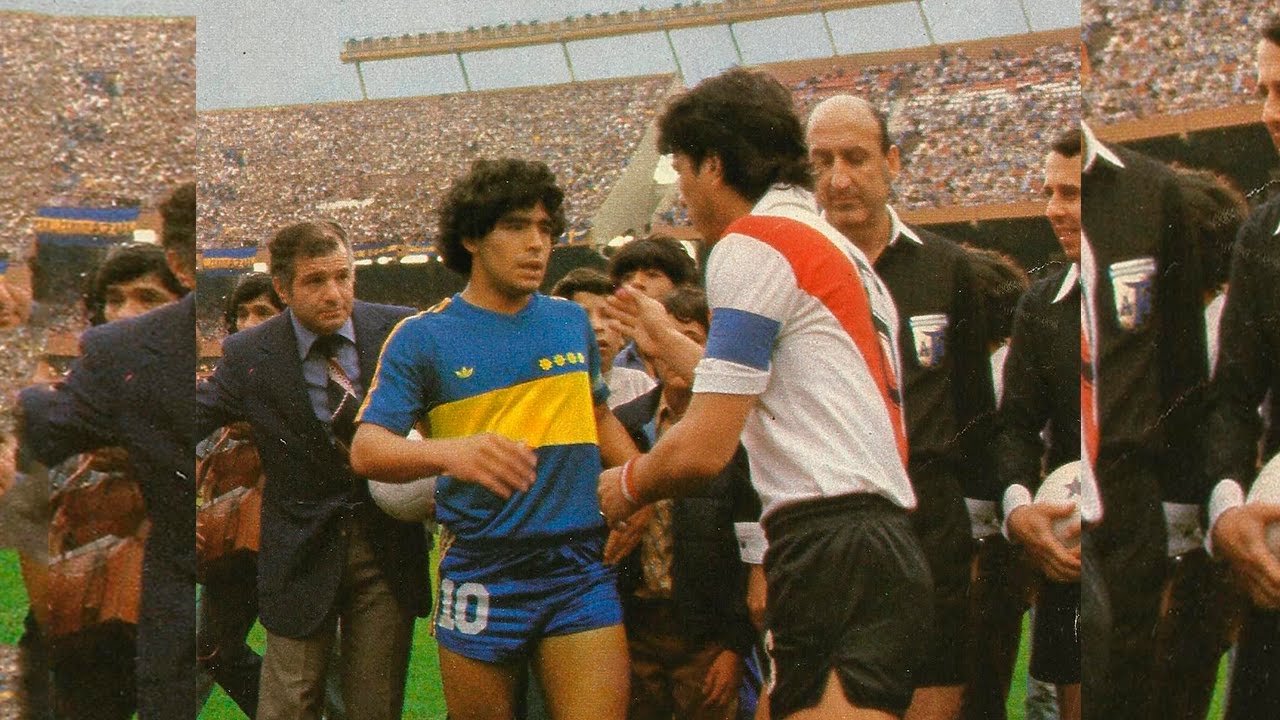 El día que Maradona hizo 2 goles en el Superclasico River-Boca (1981)