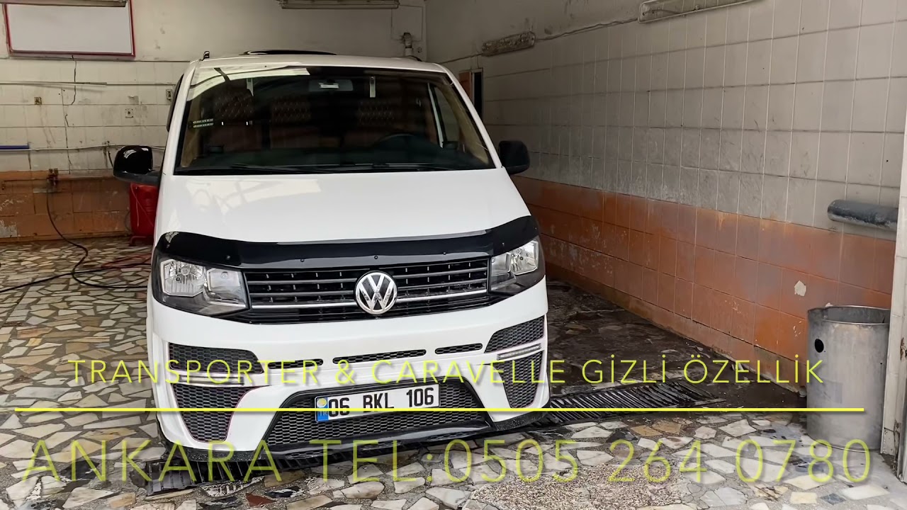 VW Transporter Caravelle Gizli Özellikler Ankara Vagcom Kadran Selamlama